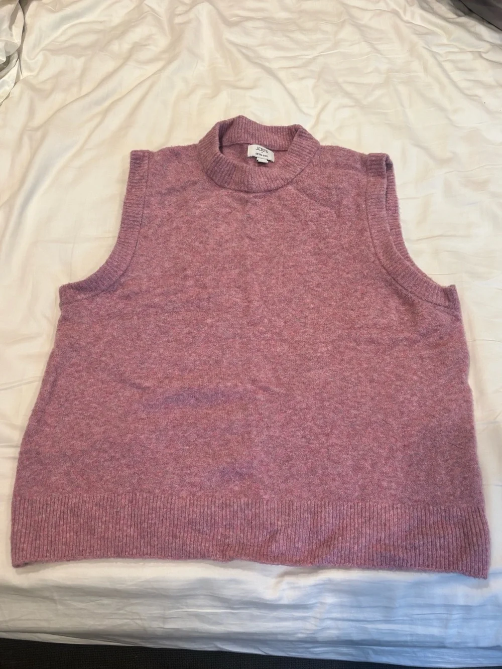 J. Crew Crewneck extra soft sweater vest